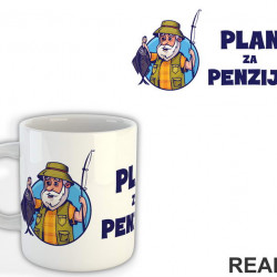 Plan Za Penziju - Pecanje - Fishing - Šolja