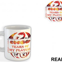 Tears Of My Players - D&D - Dungeons And Dragons - Šolja