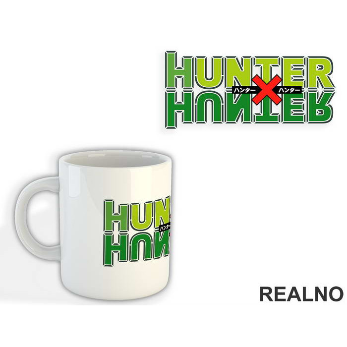 Green Logo - Hunter x Hunter - Šolja