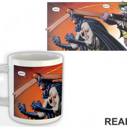 Batman And Joker - Orange Background - Šolja Batman And Joker - Orange Background - Šolja