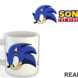 Face And Logo - Sonic - Šolja