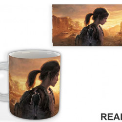 Joel And Ellie - Orange Drawing - The Last Of Us - Šolja