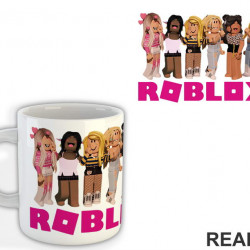 Girls - Pink - Roblox - Šolja