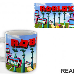 Phones And Logo - Roblox - Šolja