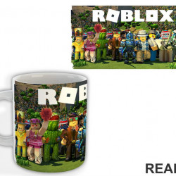 Characters - Green - Group - Roblox - Šolja