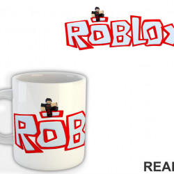 Sitting On The Logo - Roblox - Šolja