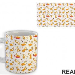 Korgi - Corgi - Pas - Psi - Dog - Šolja