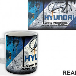 Hyundai - Logo - Auto - Car - Šolja