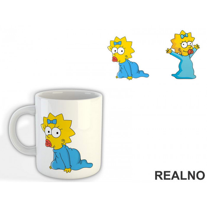 Maggie - Megi - The Simpsons - Simpsonovi - Šolja