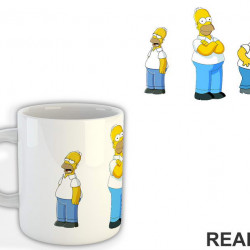 Homer - The Simpsons - Simpsonovi - Šolja