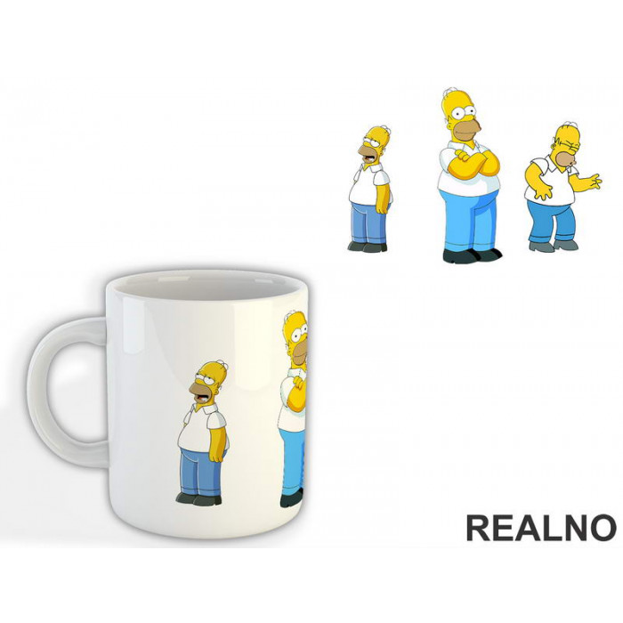 Homer - The Simpsons - Simpsonovi - Šolja
