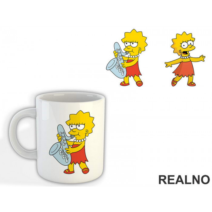 Lisa - The Simpsons - Simpsonovi - Šolja