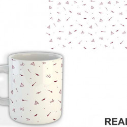 Symbols - Minimalist - Purple - Harry Potter - Šolja