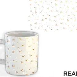 Symbols - Minimalist - Gold - Harry Potter - Šolja