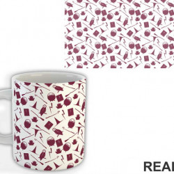 Symbols - Purple - Harry Potter - Šolja