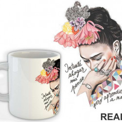 Intenté ahogar mis penas, pero aprendieron a nadar - Frida Kahlo - Šolja Intenté ahogar mis penas, pero aprendieron a nadar - Frida Kahlo - Šolja