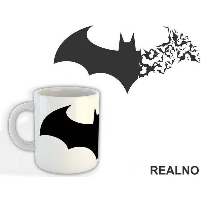 Bats - Logo - Batman - Šolja