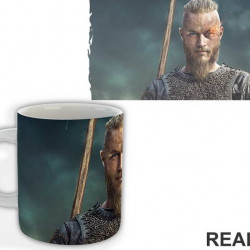 Ragnar - Fire - Vikings - Šolja