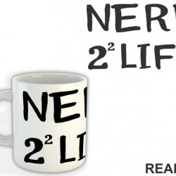 Nerd 4 Life - Geek - Šolja
