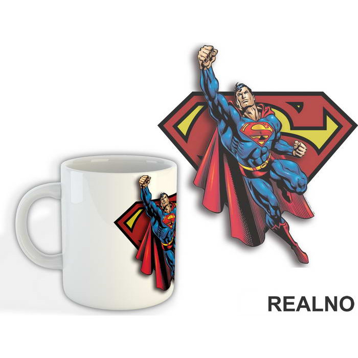 Flying Up Logo - Superman - Šolja