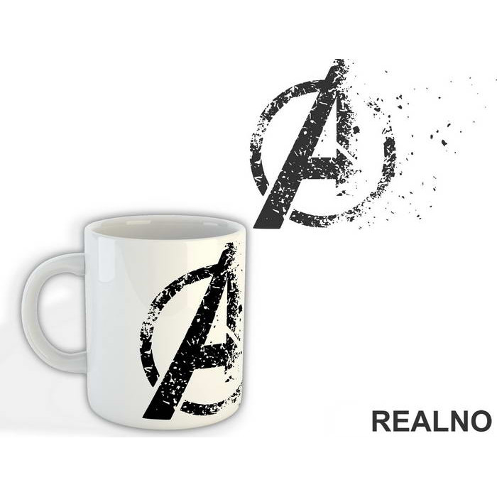Fading Logo - Avengers - Šolja