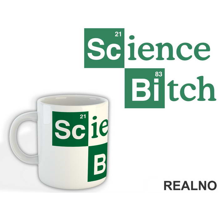 Science Bitch - Breaking Bad - Šolja