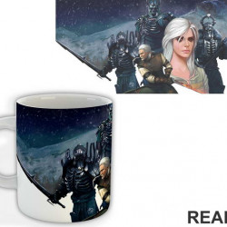 Ciri And Geralt of Rivia - The Witcher - Šolja