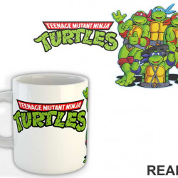 TMNT - Logo And Leo, Mike, Don And Rafaelo - Nindža Kornjače - Šolja