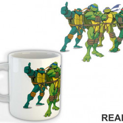 Crtež - Nindža Kornjače - Šolja