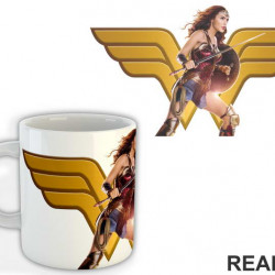 Diana And Logo - Wonder Woman - Šolja