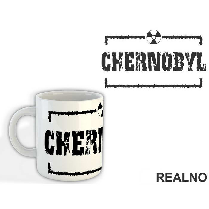 Logo - Chernobyl - Šolja
