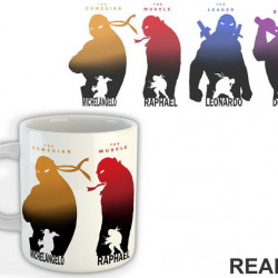 Comedian, Muscle, Leader, Brain - Nindža Kornjače - Šolja