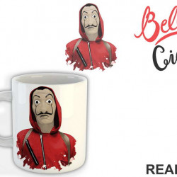 Bella Ciao - Mask - La Casa de Papel - Money Heist - Šolja