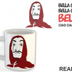 Bella Ciao - La Casa de Papel - Money Heist - Šolja