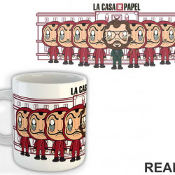 Bank Outline - La Casa de Papel - Money Heist - Šolja