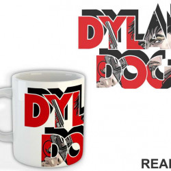 Logo - Face And Pistol - Dylan Dog - Šolja