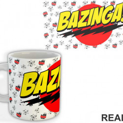 Bazinga - The Big Bang Theory - TBBT - Šolja