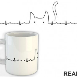 Cat Pulse - Mačke - Šolja