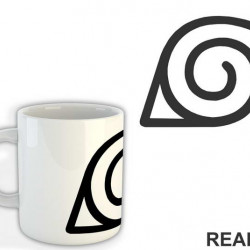 Hidden Leaf Symbol - Naruto - Šolja