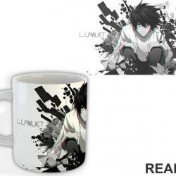L Lawliet RGB Split - Death Note - Šolja