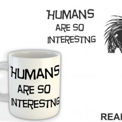 Humans Are So Interesting - Death Note - Šolja