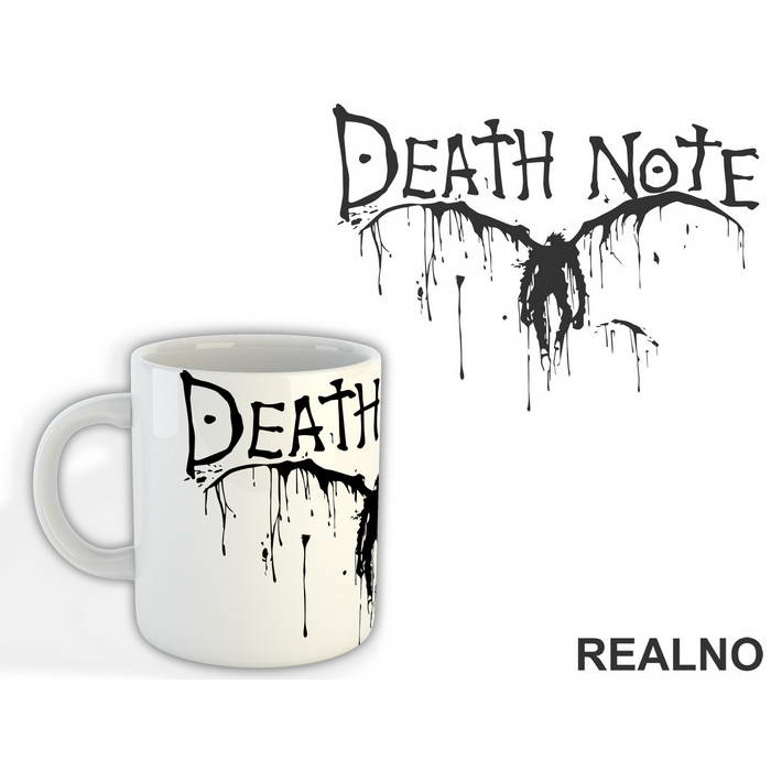 Silhouette Logo - Death Note - Šolja