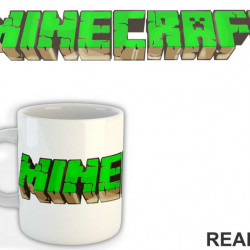 Grass Logo - Minecraft - Šolja