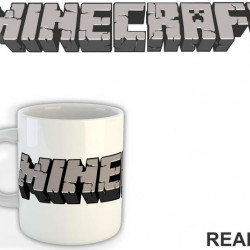 Stone Logo - Minecraft - Šolja