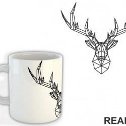 Stag Patronus Head - Harry Potter - Harry Potter - Šolja