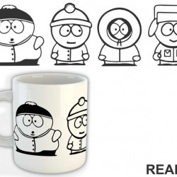 Characters Outline - South Park - Šolja