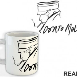 Portrait - Text - Corto - Maltese - Šolja Portrait - Text - Corto - Maltese - Šolja