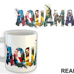 Text Characters - Aquaman - Šolja Text Characters - Aquaman - Šolja