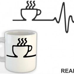 Coffee Makes Me Alive Kafa - Šolja