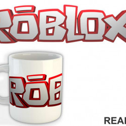 3D Text Logo - Roblox - Šolja